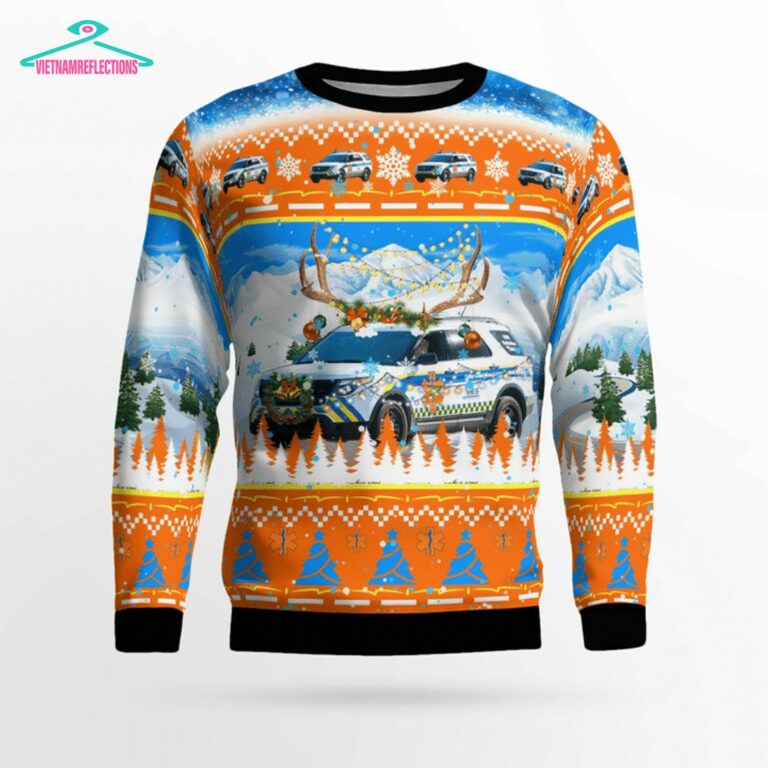 Collier County EMS Ford Explorer 3D Christmas Sweater - My friends!