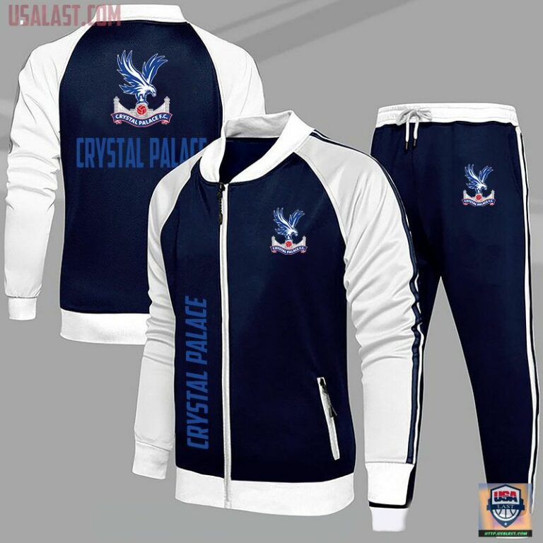 Crystal Palace F.C Sport Tracksuits Jacket - I like your hairstyle