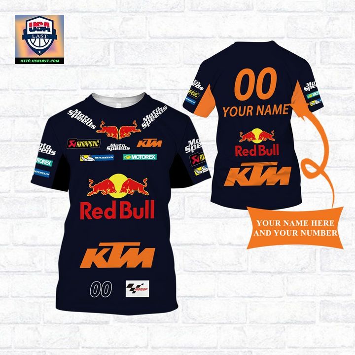 Custom 3D All Over Printed KTM Racing Shirt - Out of the world