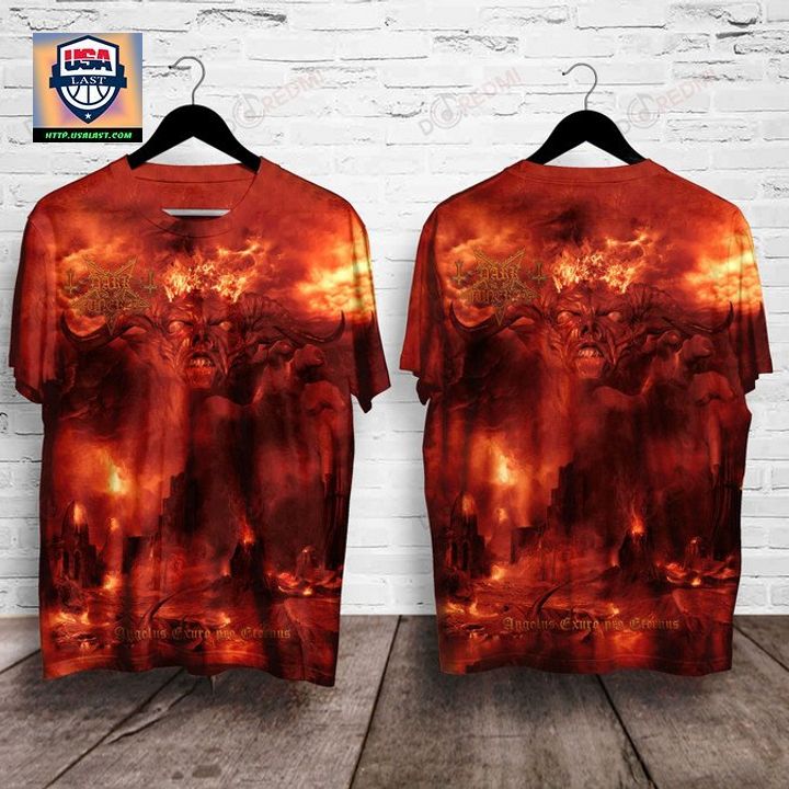 Hot Dark Funeral Band Angelus Exuro pro Eternus 3D Shirt