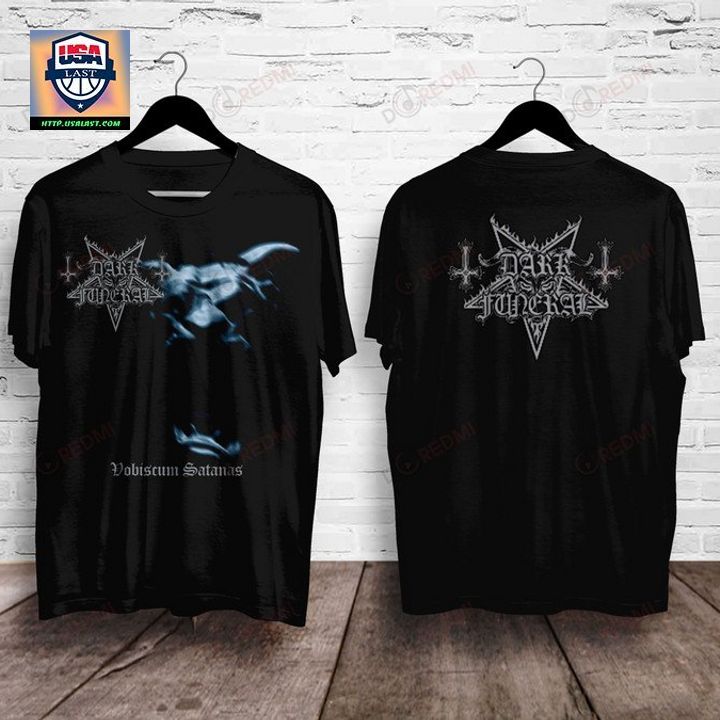 (Big Sale) Dark Funeral Band Vobiscum Satanas 3D Shirt