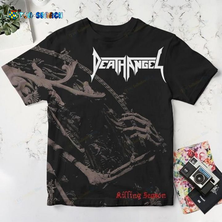 Limited Edition Death Angel Band Killing Season 3D All Over Print Shirt
