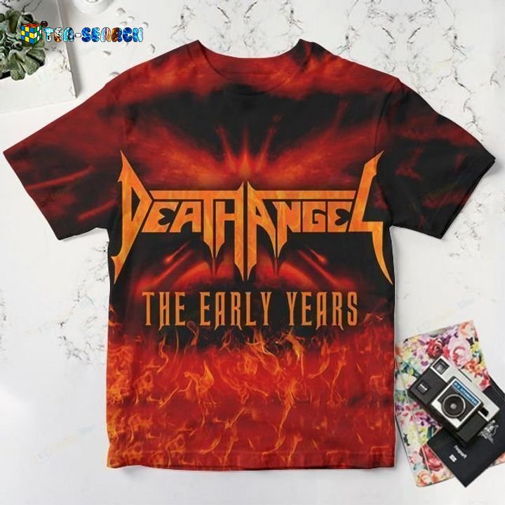 Hot Sale Death Angel Band The Early Years 3D All Over Print Shirt