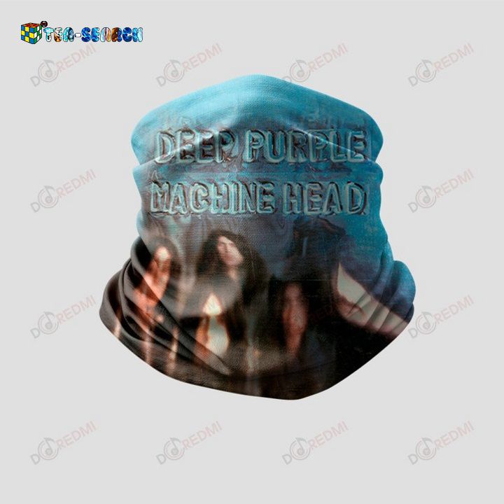 The Great Deep Purple Machine Head 3D Bandana Neck Gaiter