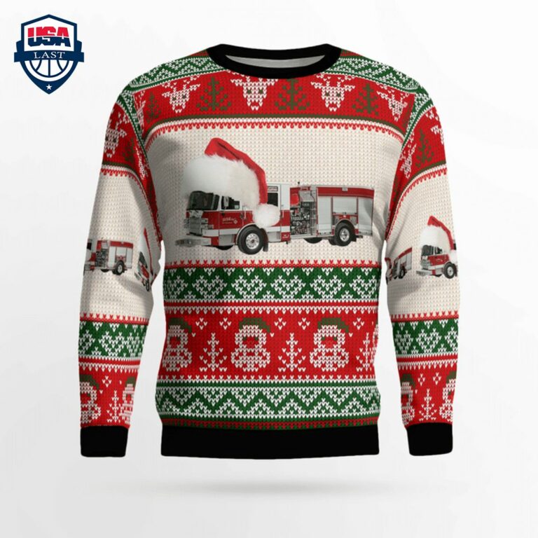 El Paso Fire Department 3D Christmas Sweater - It is too funny