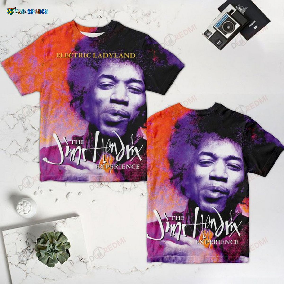 2022 Hot Sale Electric Ladyland Style 2 – The Jimi Hendrix Experience All Over Print Shirt