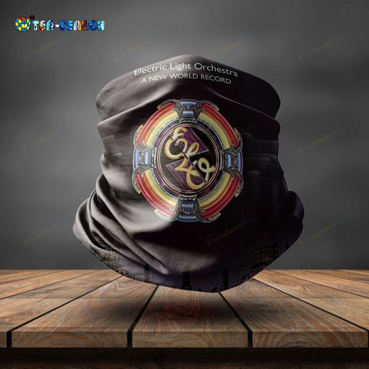 Official Electric Light Orchestra A New World Record 3D Bandana Neck Gaiter