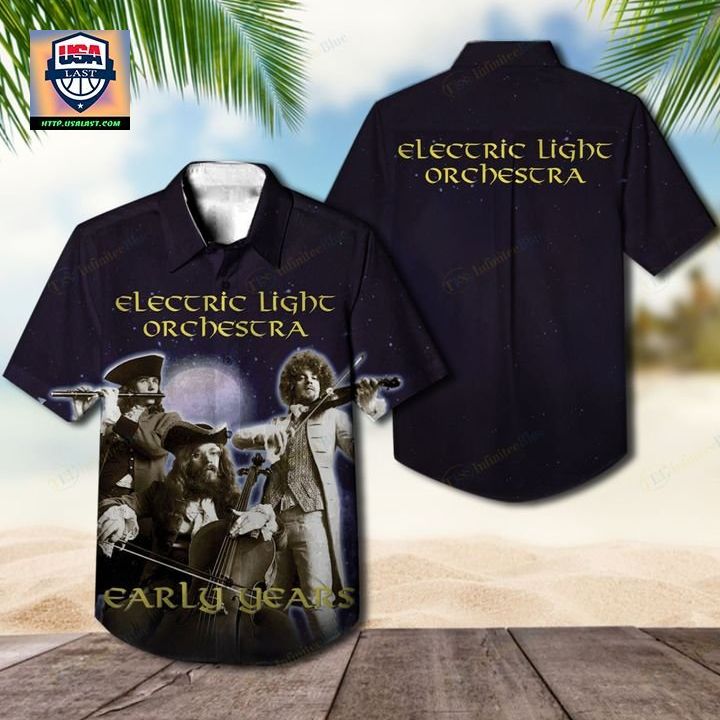 Electric Light Orchestra Early Years Album Hawaiian Shirt - Generous look