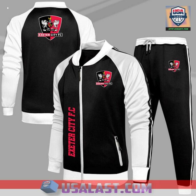 Exeter City F.C Sport Tracksuits 2 Piece Set - Such a scenic view ,looks great.