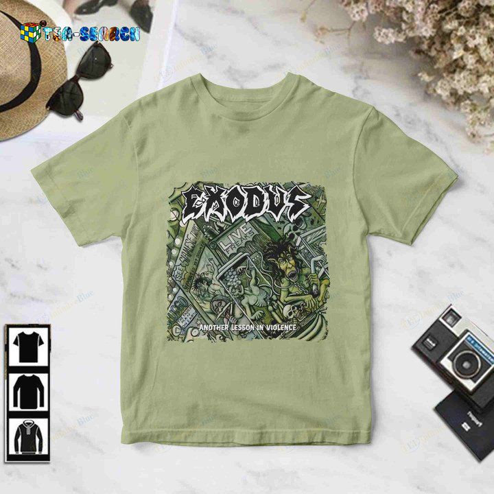 High Quality Exodus Another Lesson in Violence 3D All Over Print Shirt