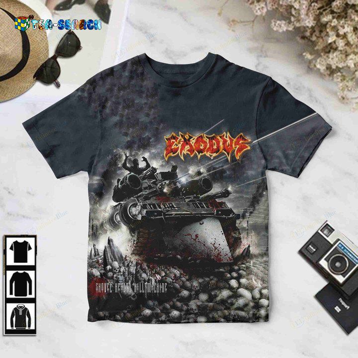 Good Idea Exodus Shovel Headed Kill Machine 3D All Over Print Shirt