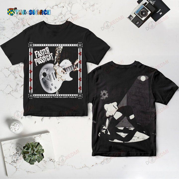 New Taobao Faster Pussycat Rock Band 3D All Over Print Shirt 01