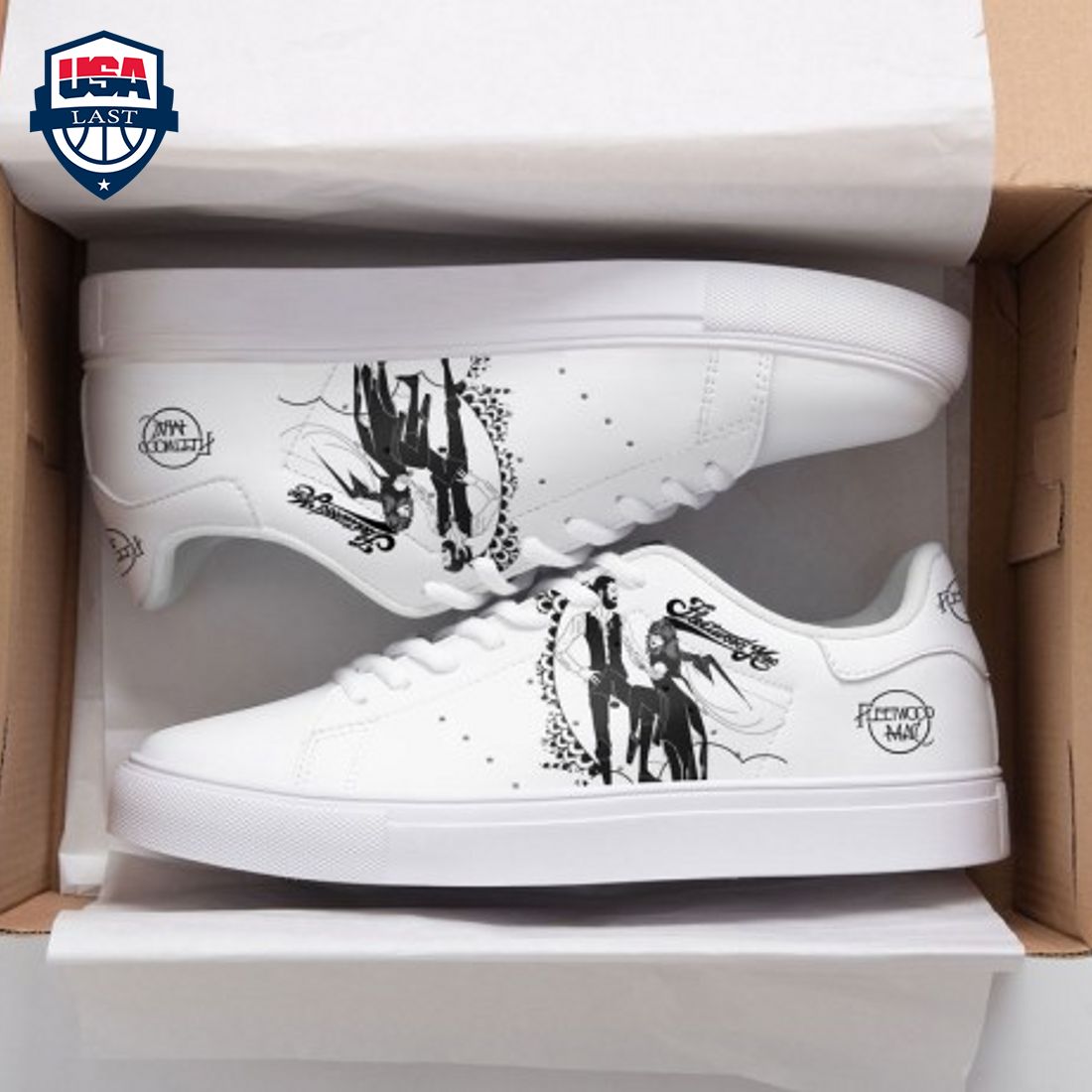 Fleetwood Mac Style 3 Stan Smith Low Top Shoes