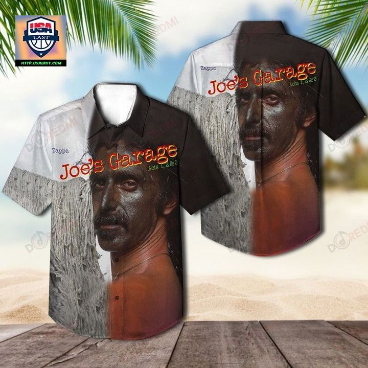 Frank Zappa Joe's Garage Album Hawaiian Shirt - Selfie expert