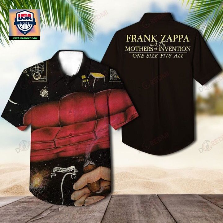 Frank Zappa One Size Fits All Album Hawaiian Shirt - Our hard working soul