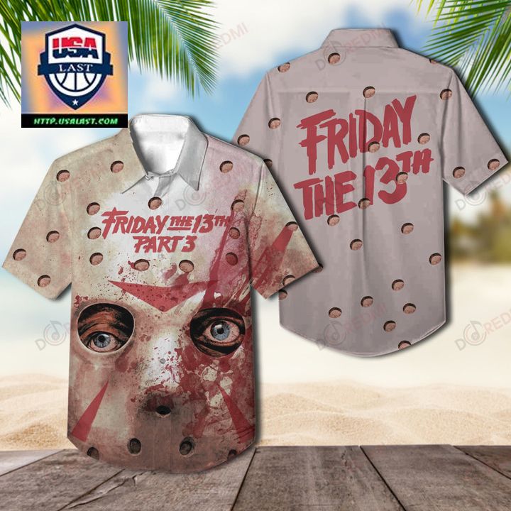 Cheap Friday The 13th Part 3 Hawaiian Shirt