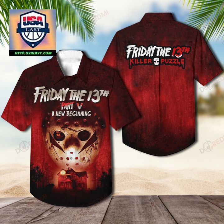 Cool Friday The 13th Part V A New Beginning Hawaiian Shirt