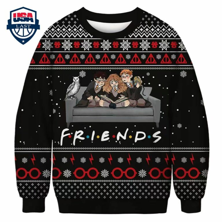 Friends Harry Potter Ugly Christmas Sweater - My friends!