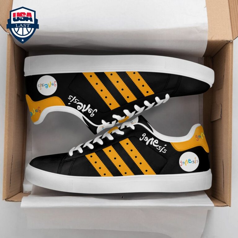 Genesis Orange Stripes Stan Smith Low Top Shoes - Great, I liked it