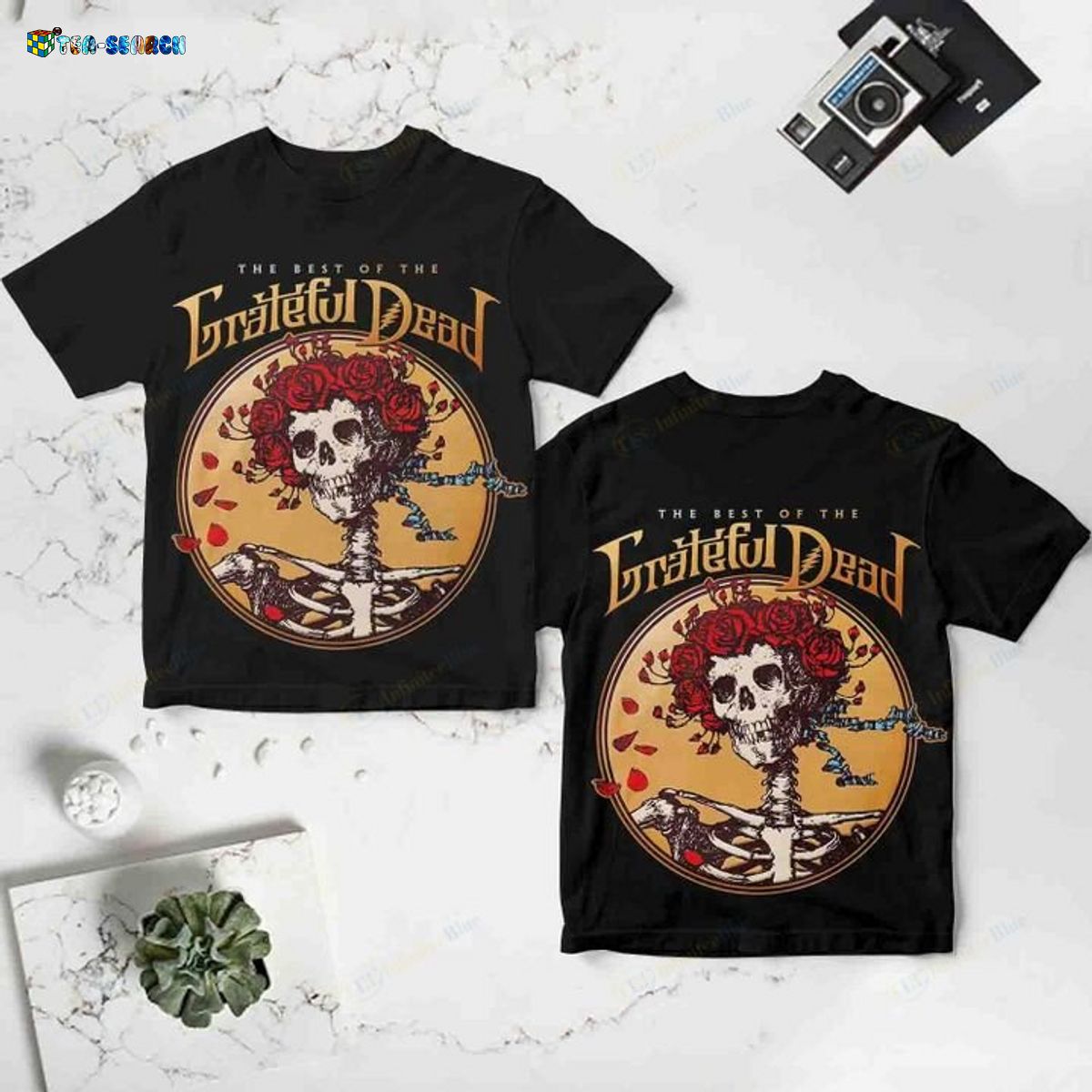 Amazon Grateful Dead 1971 Album Unisex 3D T-Shirt