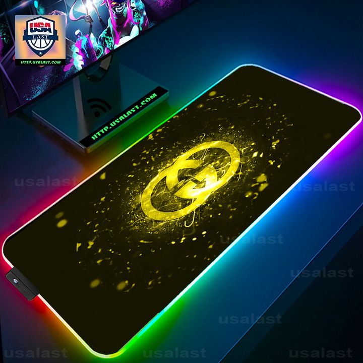 New Gucci Lime Neon Light Led Mouse Pad