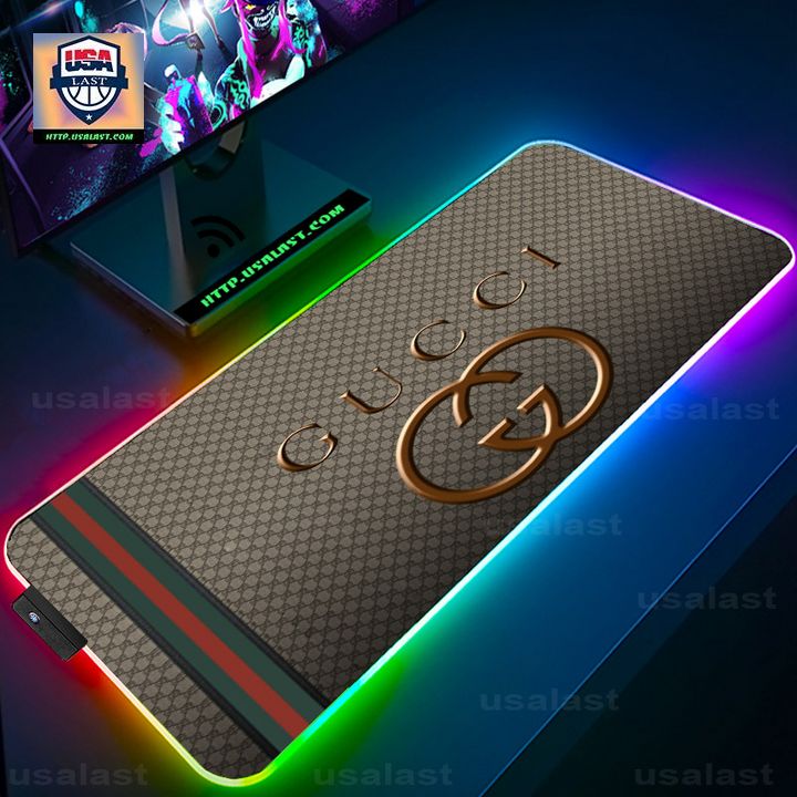 New Gucci Luxury Led Mouse Pad