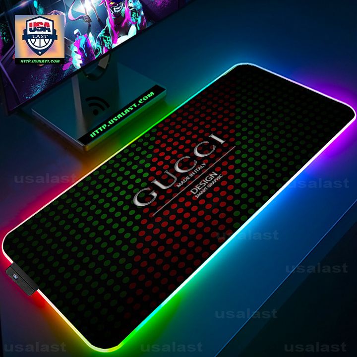 New Gucci Smart Graphic Led Mouse Pad