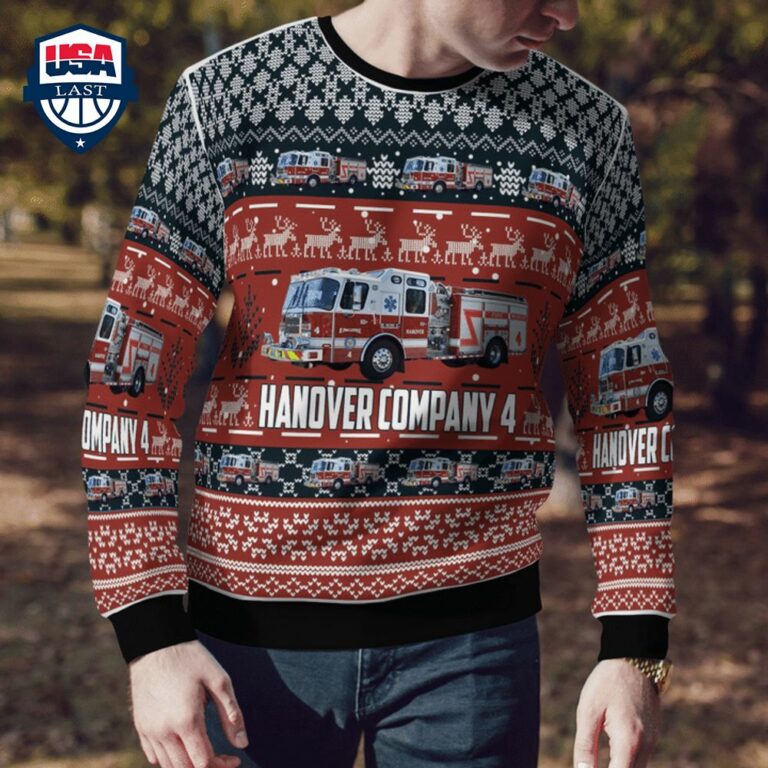 Hanover Company 4 3D Christmas Sweater - Good one dear