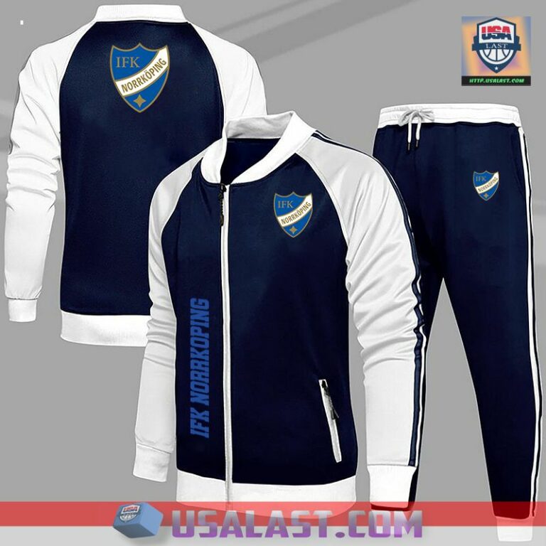IFK Norrk�ping Sport Tracksuits 2 Piece Set - You look handsome bro