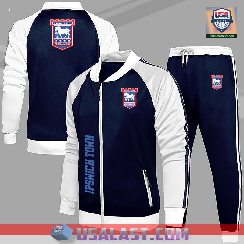 Best Selling Ipswich Town F.C Sport Tracksuits 2 Piece Set