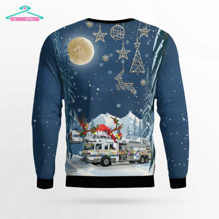 Kern County Fire Department Ver 2 3D Christmas Sweater - Awesome Pic guys