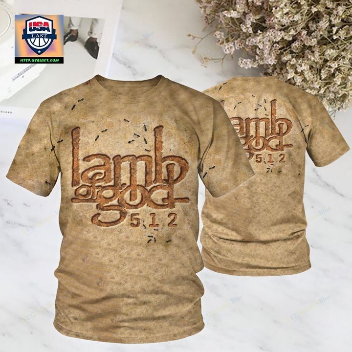 Top Rate Lamb Of God 512 Unisex 3D T-Shirt