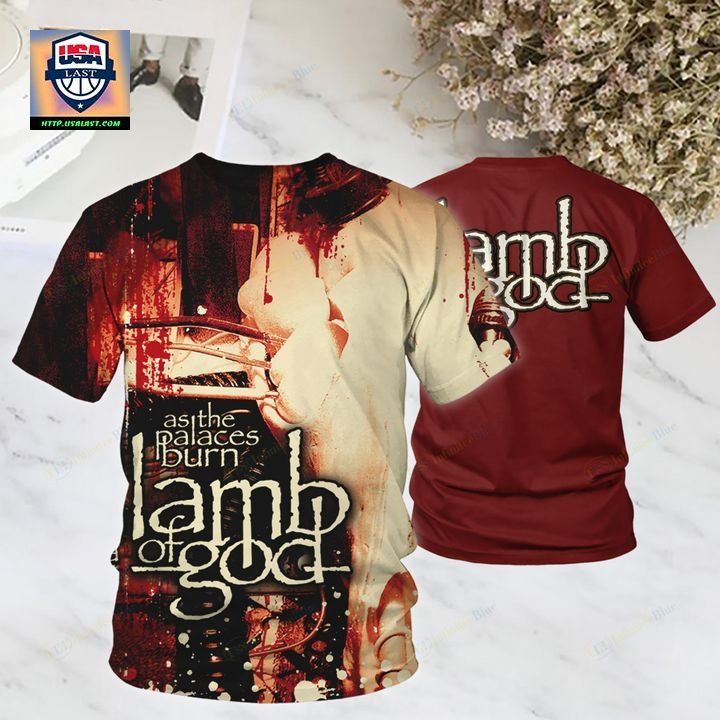 Lamb Of God As the Palaces Burn Unisex 3D T-Shirt - It is more than cute