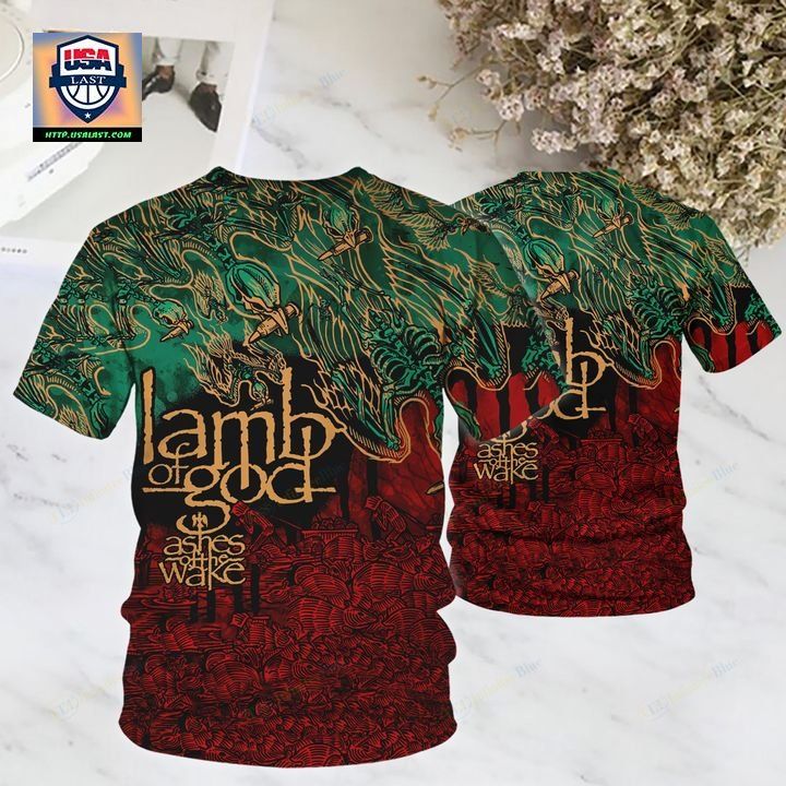 Lamb Of God Ashes of the Wake Unisex 3D T-Shirt - Loving click