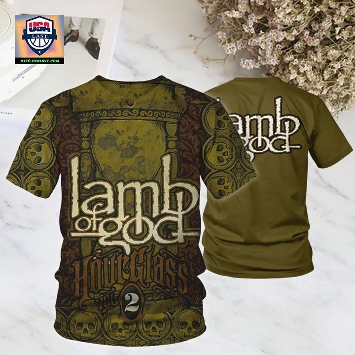 New Launch Lamb Of God Hourglass Volume II Unisex 3D T-Shirt