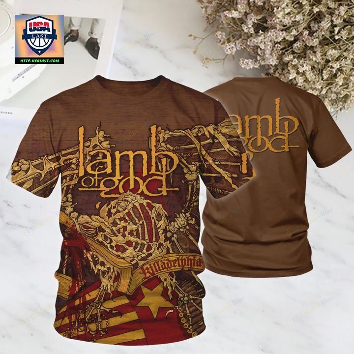 Best Sale Lamb Of God Killadelphia Unisex 3D T-Shirt