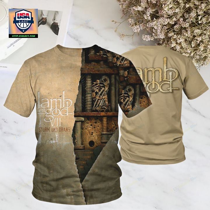 How To Buy Lamb Of God VII Sturm und Drang Unisex 3D T-Shirt