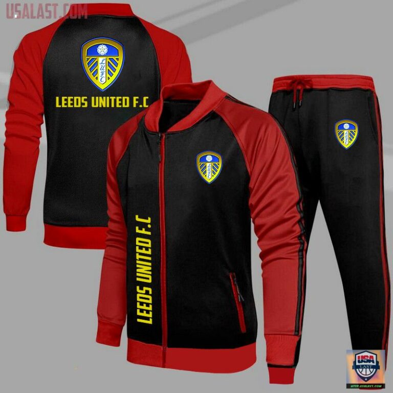 Leeds United F.C Sport Tracksuits Jacket - Stand easy bro