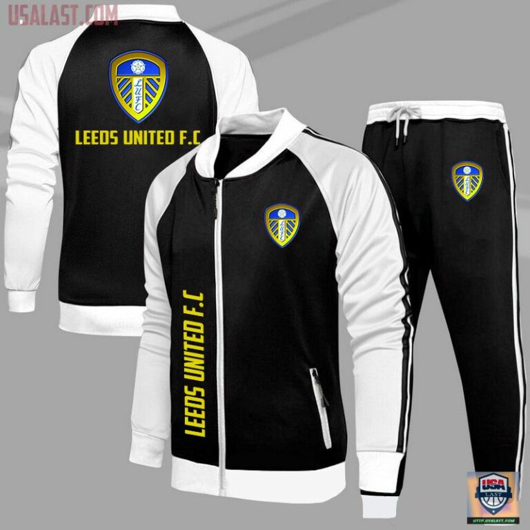 Leeds United F.C Sport Tracksuits Jacket - Cool look bro