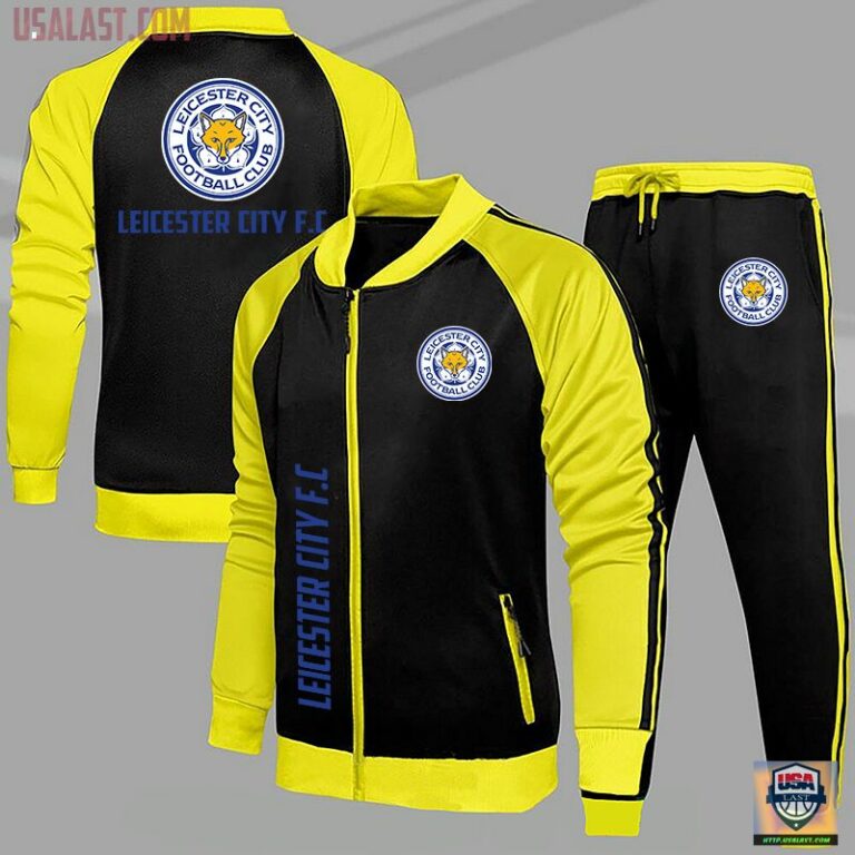 Leicester City F.C Sport Tracksuits Jacket - Rocking picture