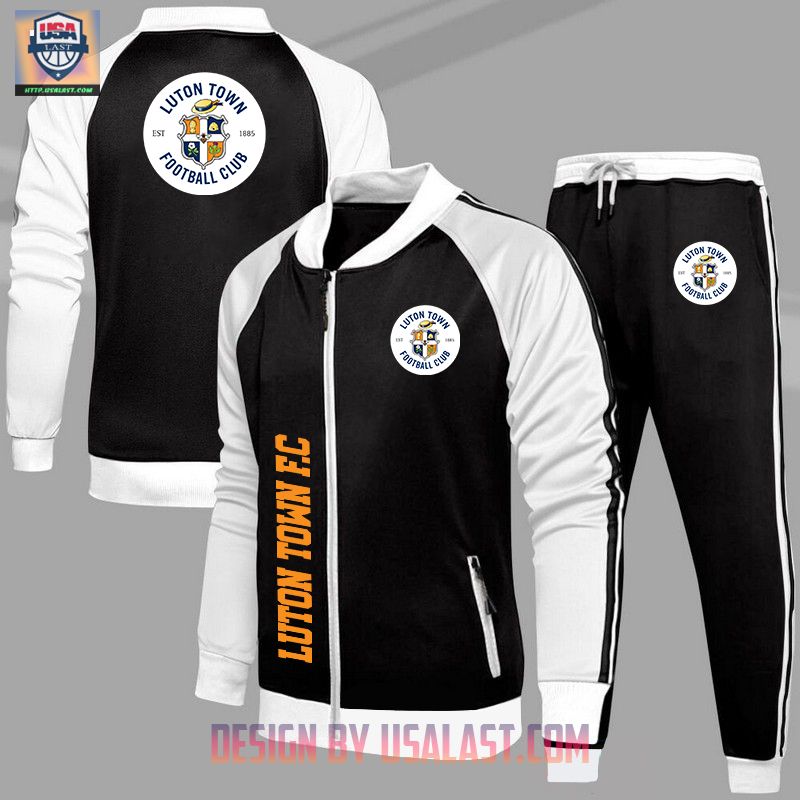 Luxury Luton Town FC Sport Tracksuits Jacket