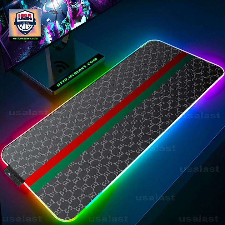 New Luxury Brand Gucci Led Mouse Pad