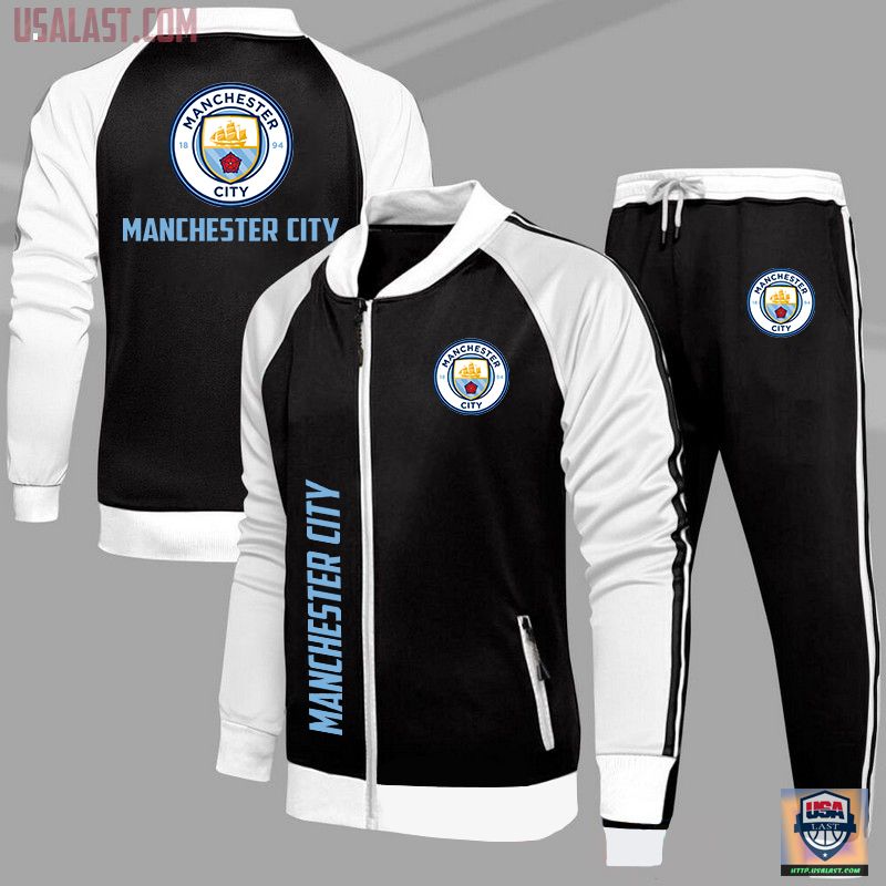 Top Alibaba Manchester City F.C Sport Tracksuits Jacket