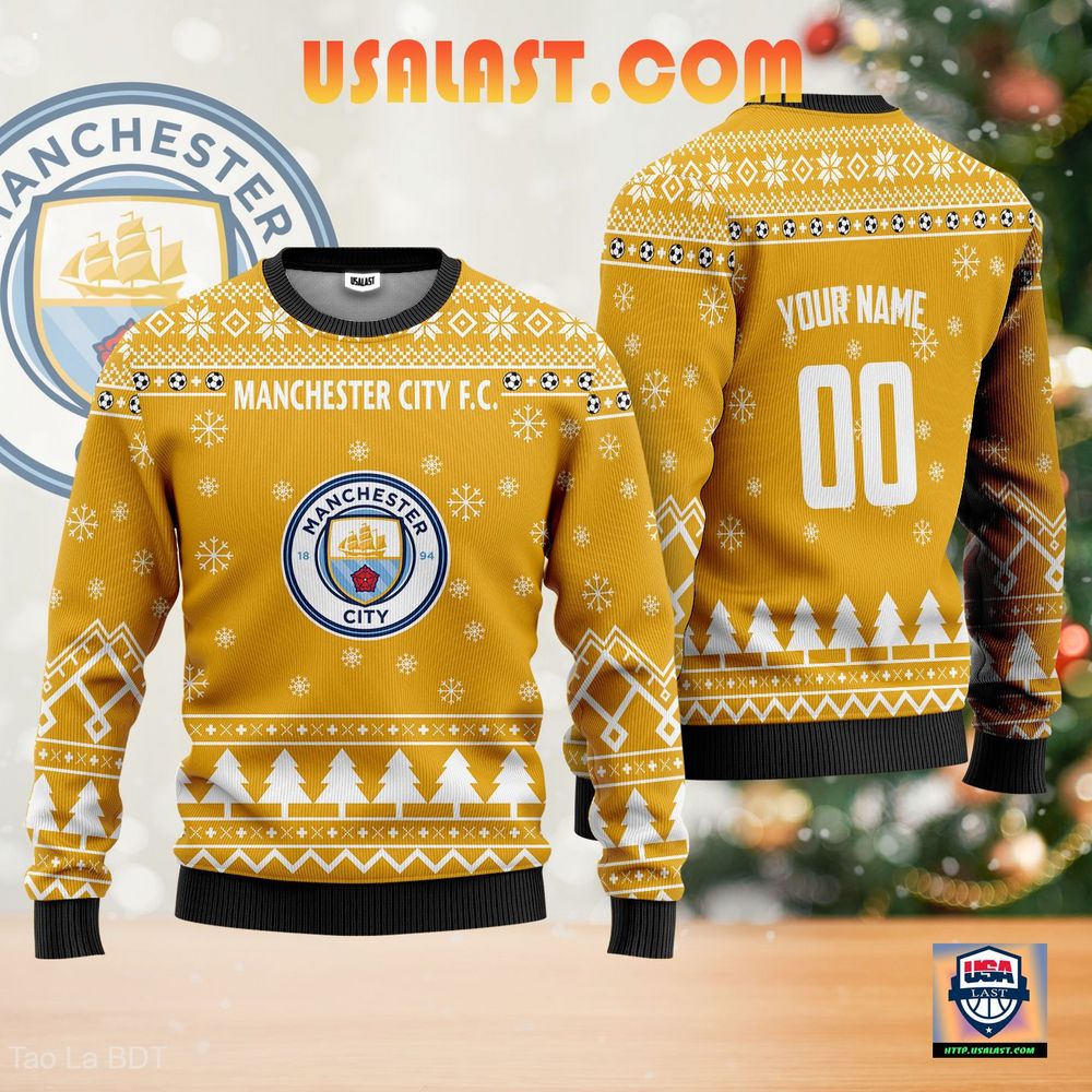 Manchester City FC New Ugly Sweater 2022 - You look handsome bro