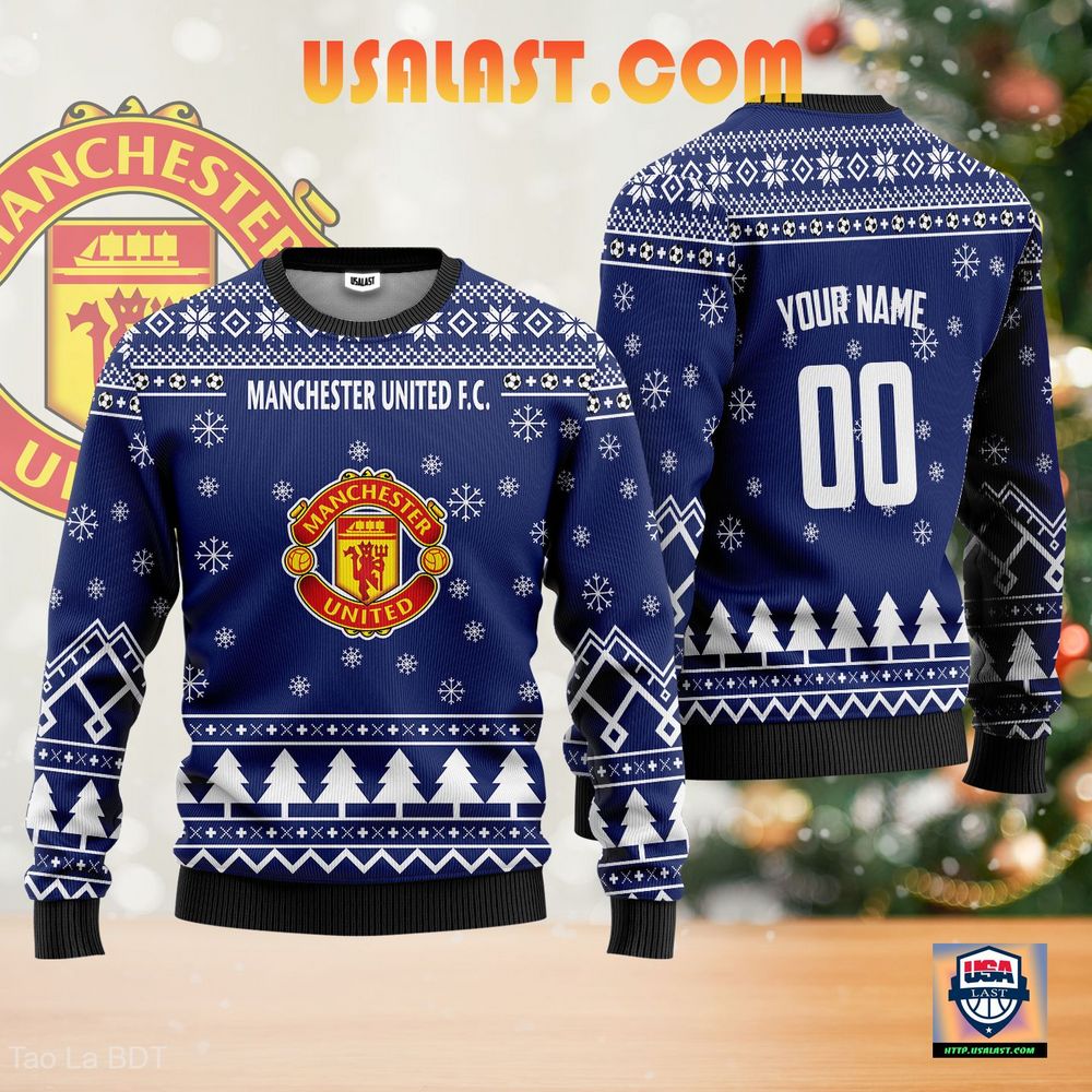 Manchester United F.C New Ugly Sweater 2022 - Beautiful Mom, beautiful daughter
