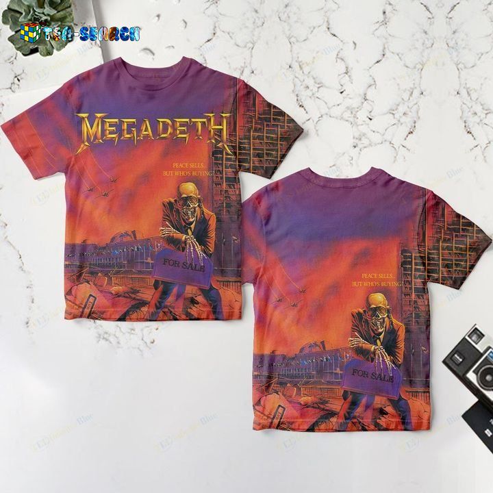 Excellent Megadeth Peace Sells but Who’s Buying 3D All Over Print Shirt