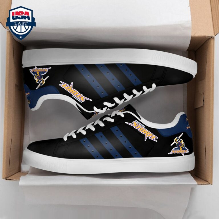 Melbourne Storm Navy Stripes Style 3 Stan Smith Low Top Shoes - Sizzling
