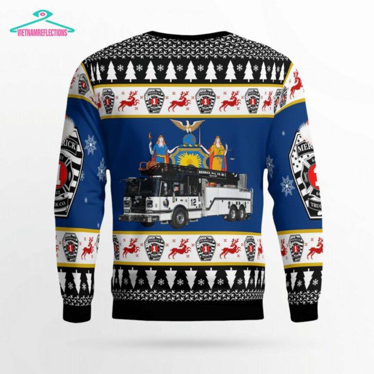 Merrick Truck Co. 1 Ver 2 3D Christmas Sweater - Good look mam