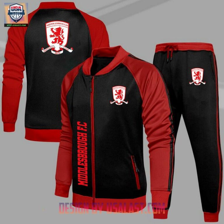 Middlesbrough FC Sport Tracksuits Jacket - You tried editing this time?