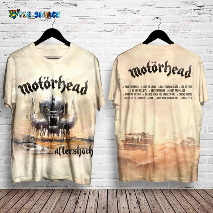 Available Motörhead Aftershock 3D All Over Print Shirt
